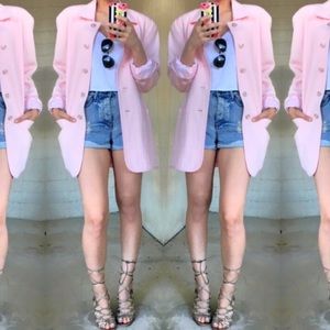 Escada pink quilted jacket GORGEOUS